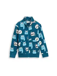 TOM TAILOR | Sudadera con cremallera para niño | Petróleo