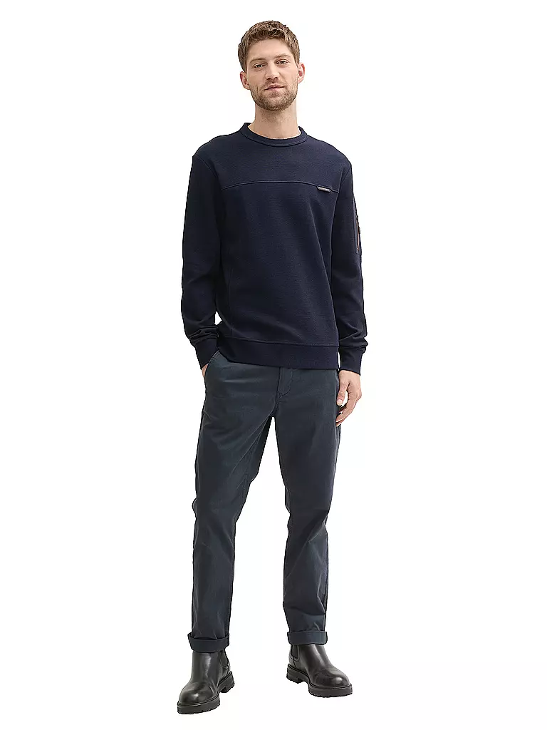 TOM TAILOR | Sweater | Azul oscuro