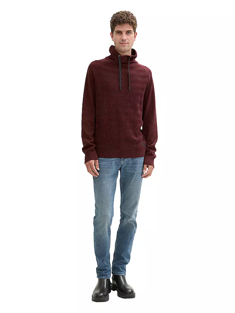 TOM TAILOR | Sweater | Rojo