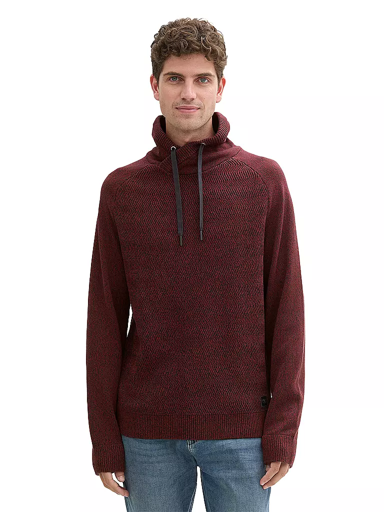 TOM TAILOR | Sweater | Rojo