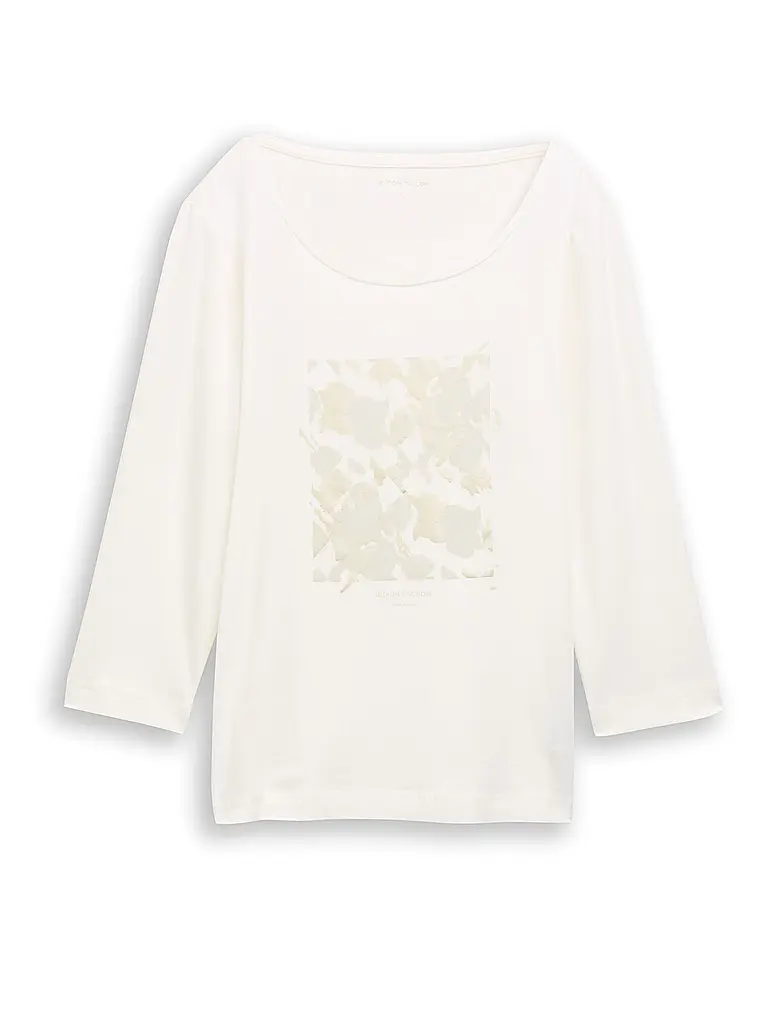 TOM TAILOR | T-Shirt  | Blanco