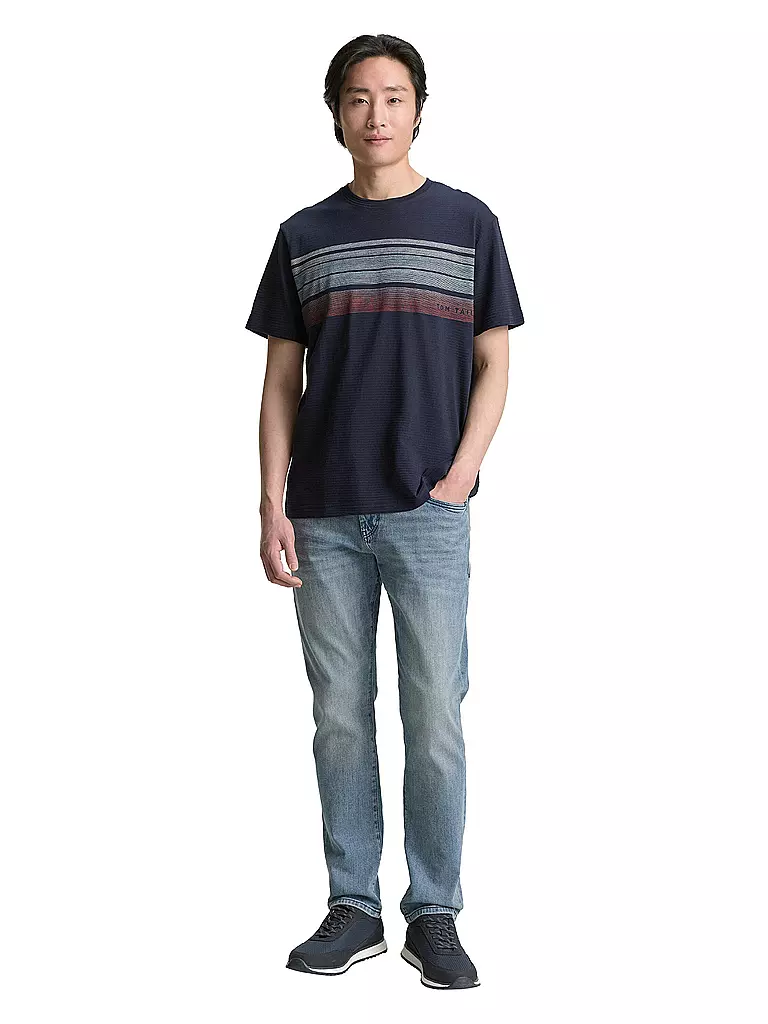 TOM TAILOR | T-Shirt  | Azul oscuro