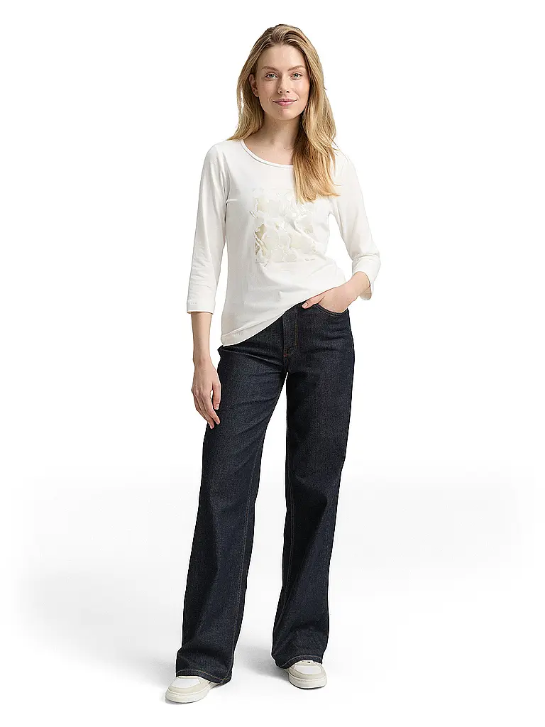 TOM TAILOR | T-Shirt  | Blanco