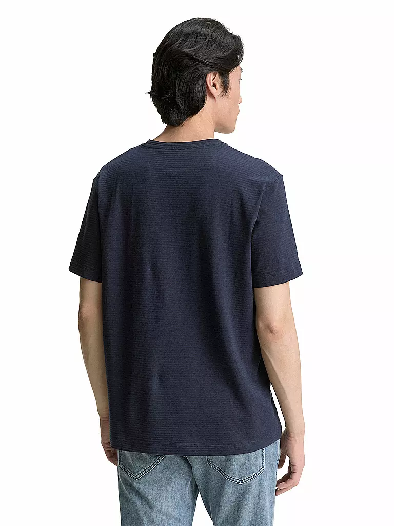TOM TAILOR | T-Shirt  | Azul oscuro