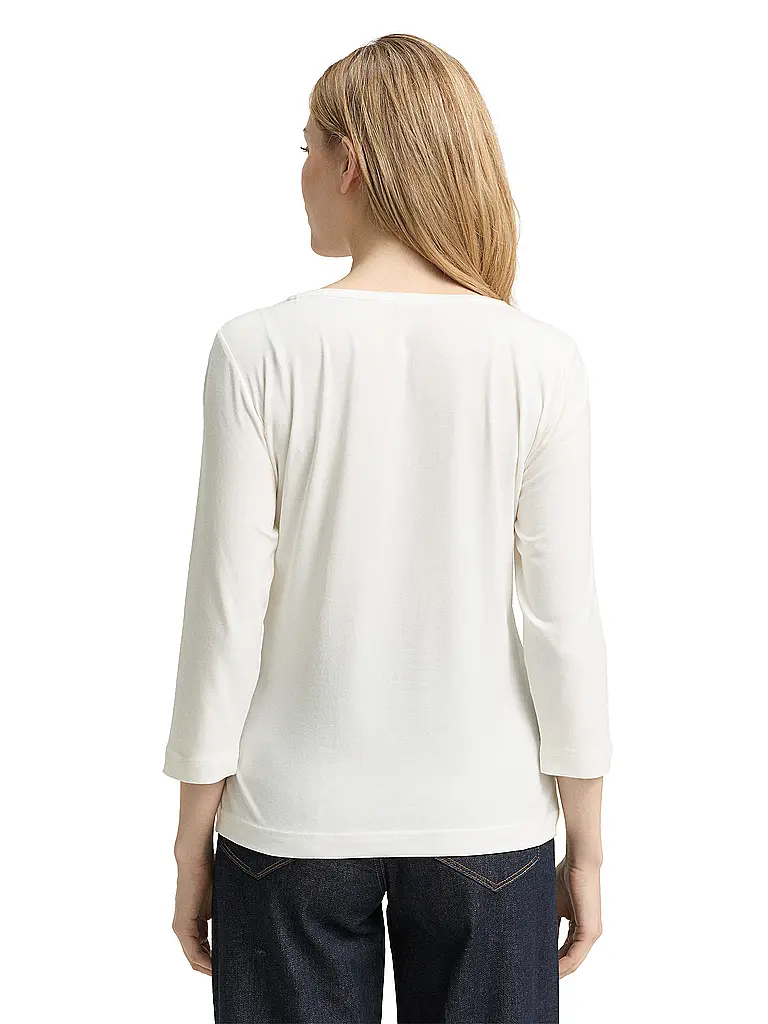 TOM TAILOR | T-Shirt  | Blanco