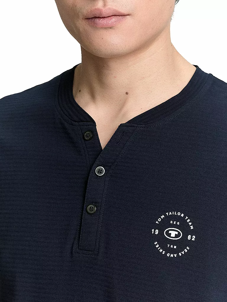 TOM TAILOR | T-Shirt  | Azul oscuro