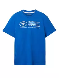 TOM TAILOR | Camiseta de corte regular | Azul