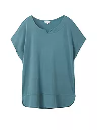 TOM TAILOR | T-Shirt | Petróleo