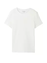 TOM TAILOR | T-Shirt | Blanco