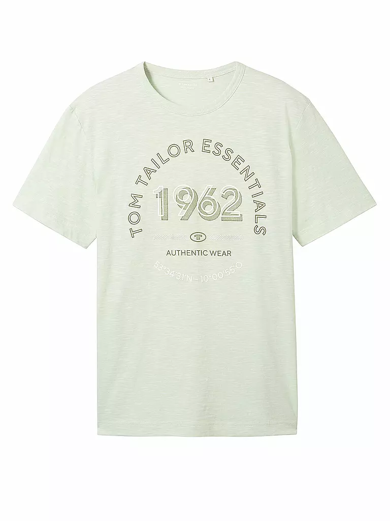 TOM TAILOR | T-Shirt | Verde claro