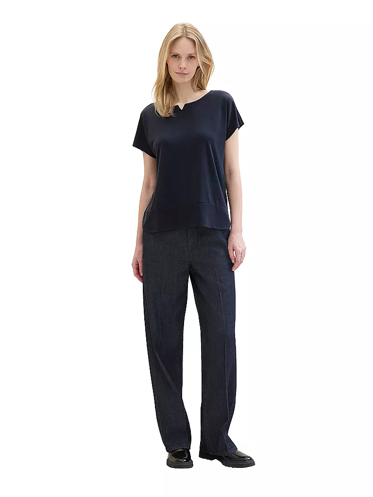TOM TAILOR | T-Shirt | Azul oscuro