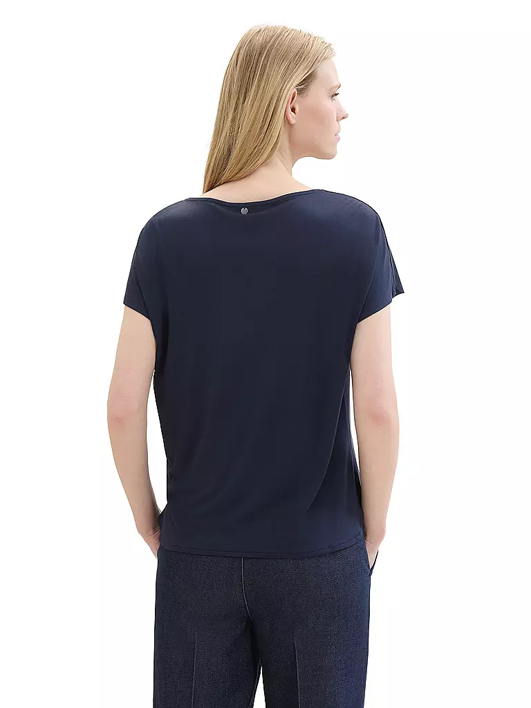 TOM TAILOR | T-Shirt | Azul oscuro