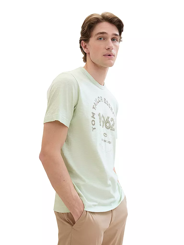TOM TAILOR | T-Shirt | Verde claro