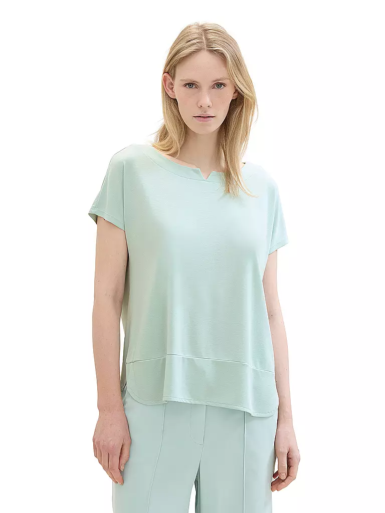 TOM TAILOR | T-Shirt | Azul claro