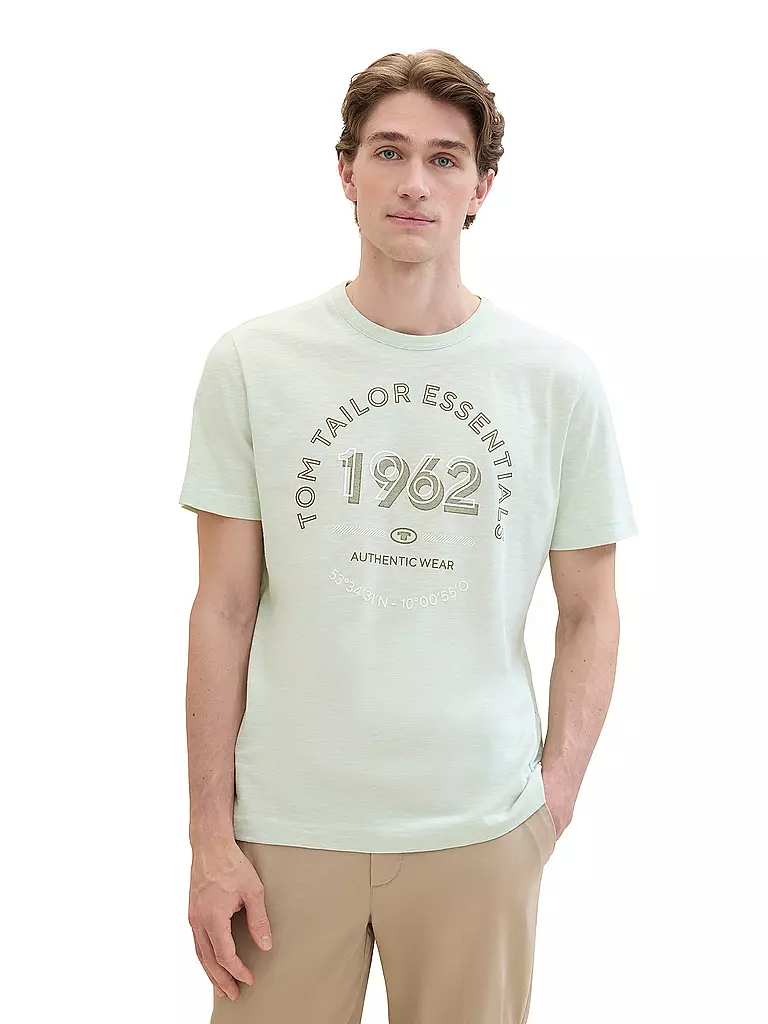 TOM TAILOR | T-Shirt | Verde claro