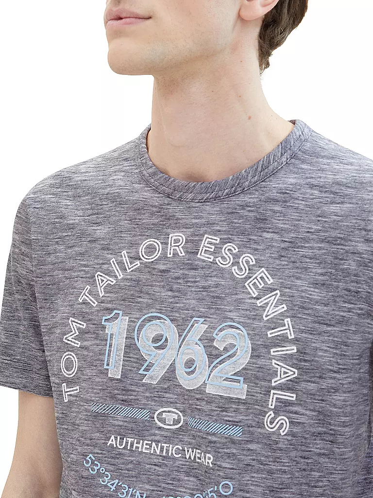 TOM TAILOR | T-Shirt | Azul oscuro