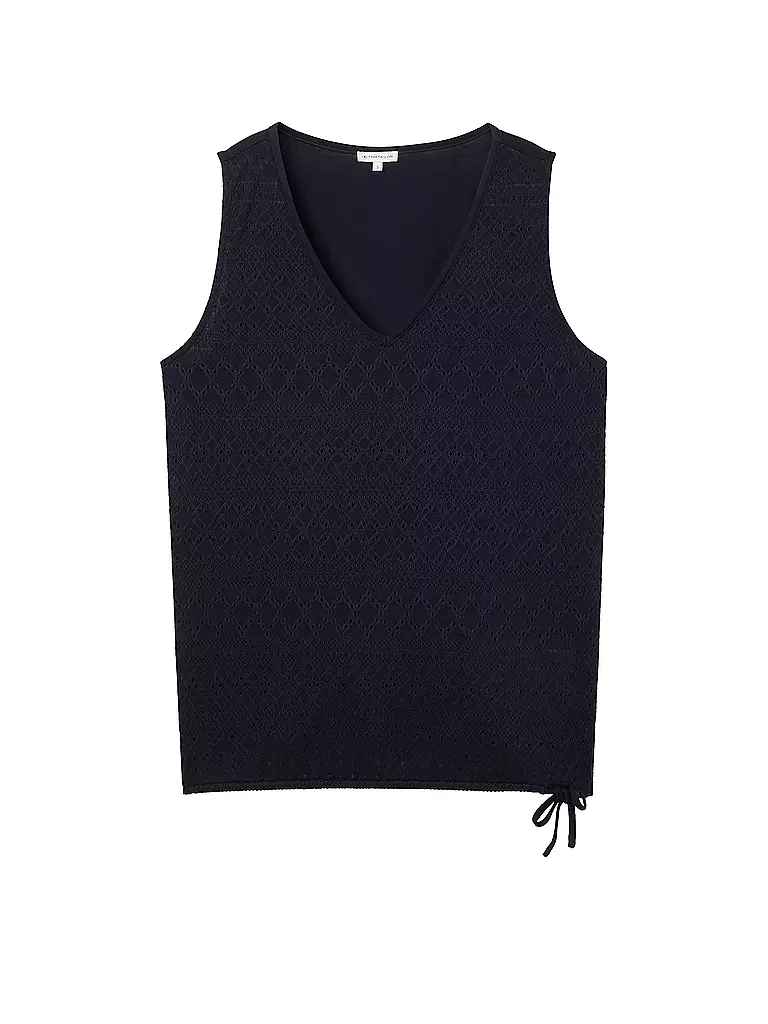 TOM TAILOR | Top  | Azul oscuro