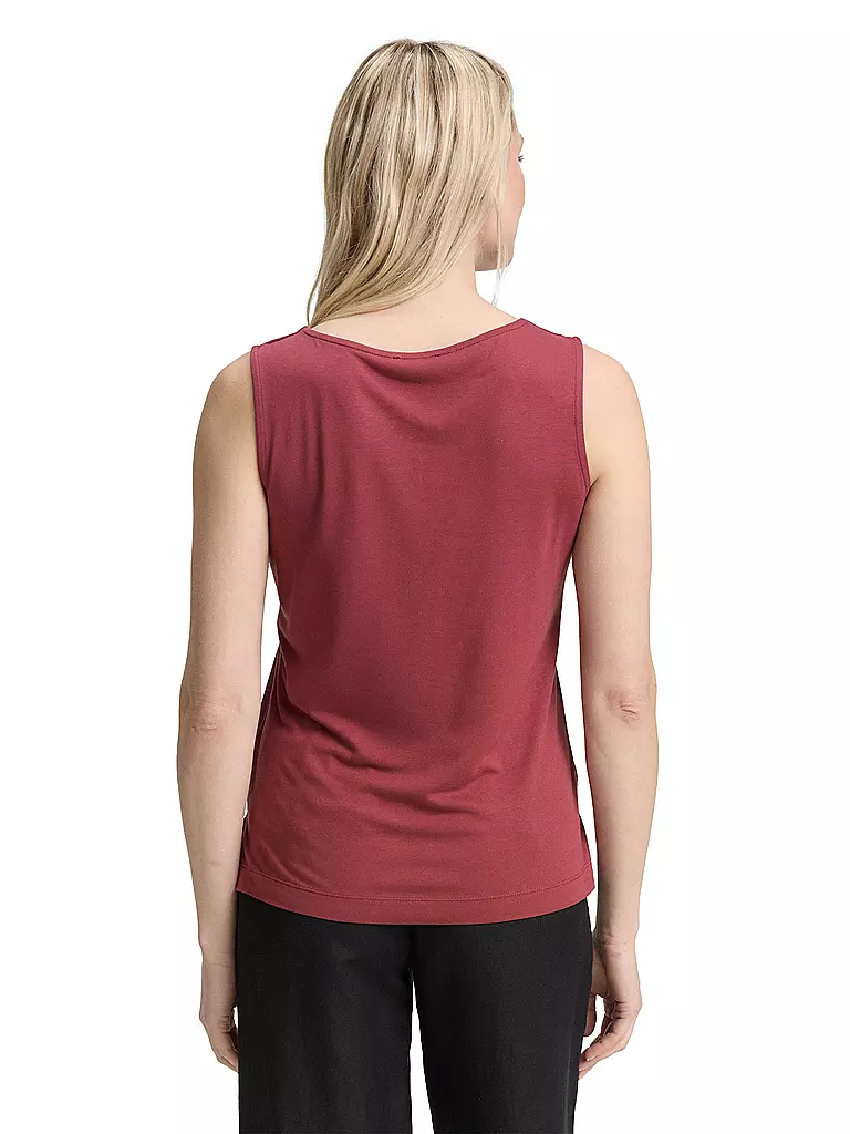 TOM TAILOR | Top | Rojo oscuro