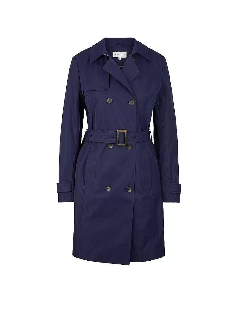 TOM TAILOR | Trenchcoat | Azul