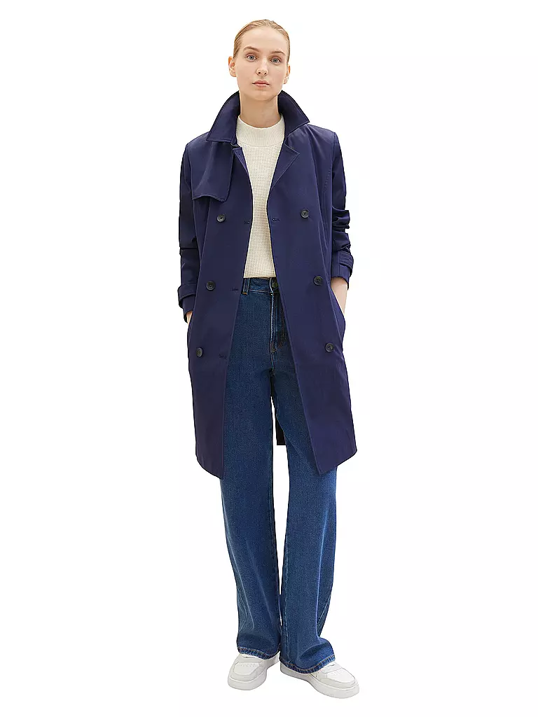 TOM TAILOR | Trenchcoat | Azul