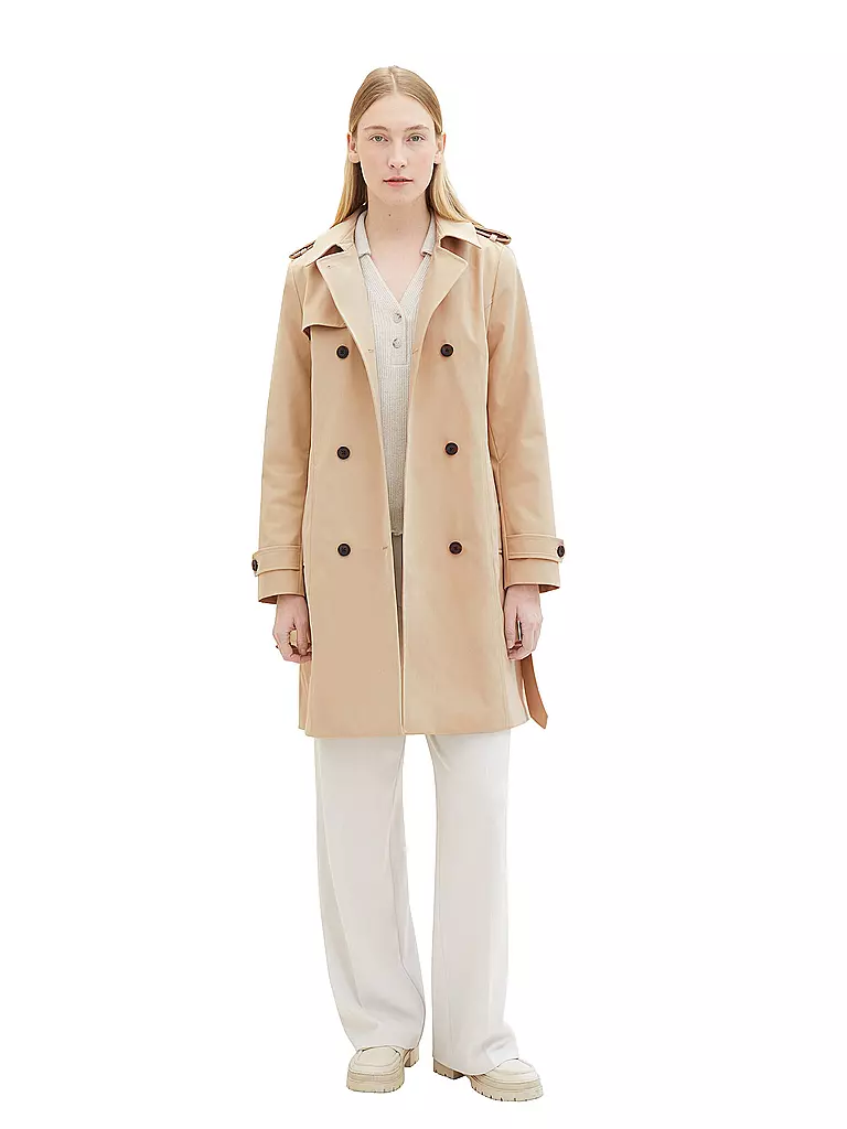 TOM TAILOR | Trenchcoat | Beige