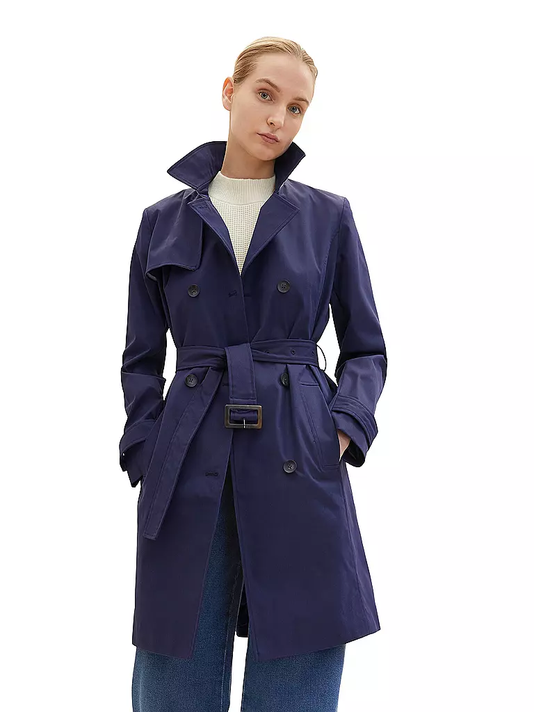 TOM TAILOR | Trenchcoat | Azul