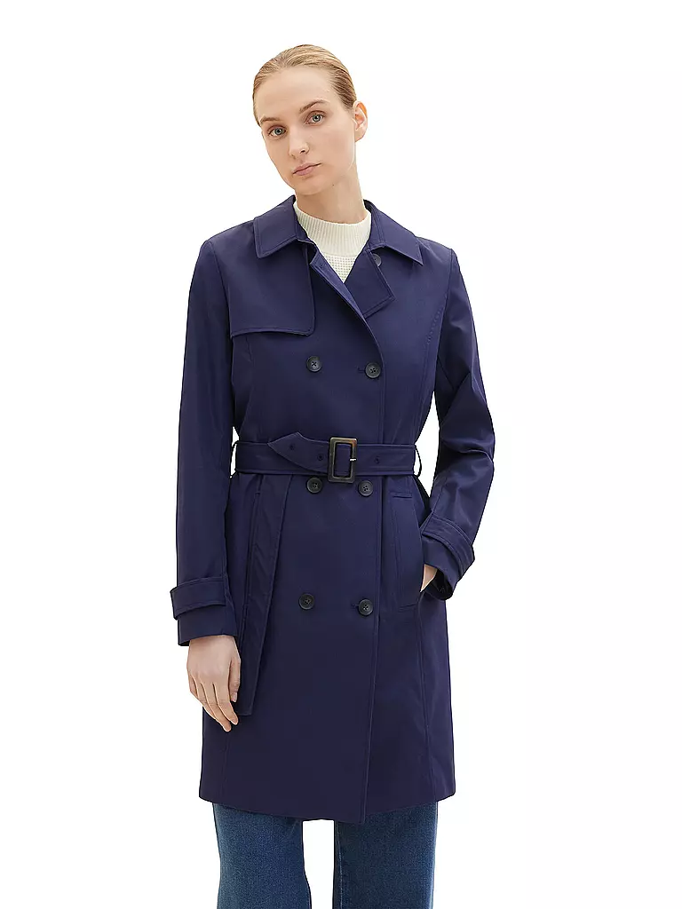 TOM TAILOR | Trenchcoat | Azul