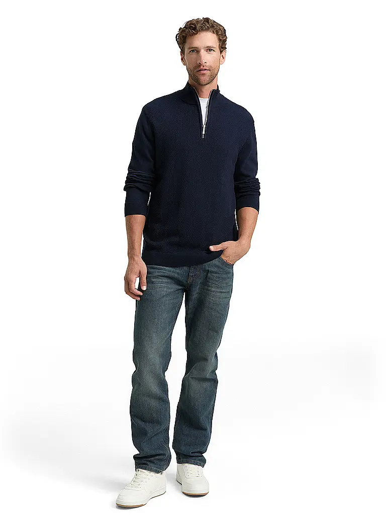 TOM TAILOR | Troyer Pullover | Azul