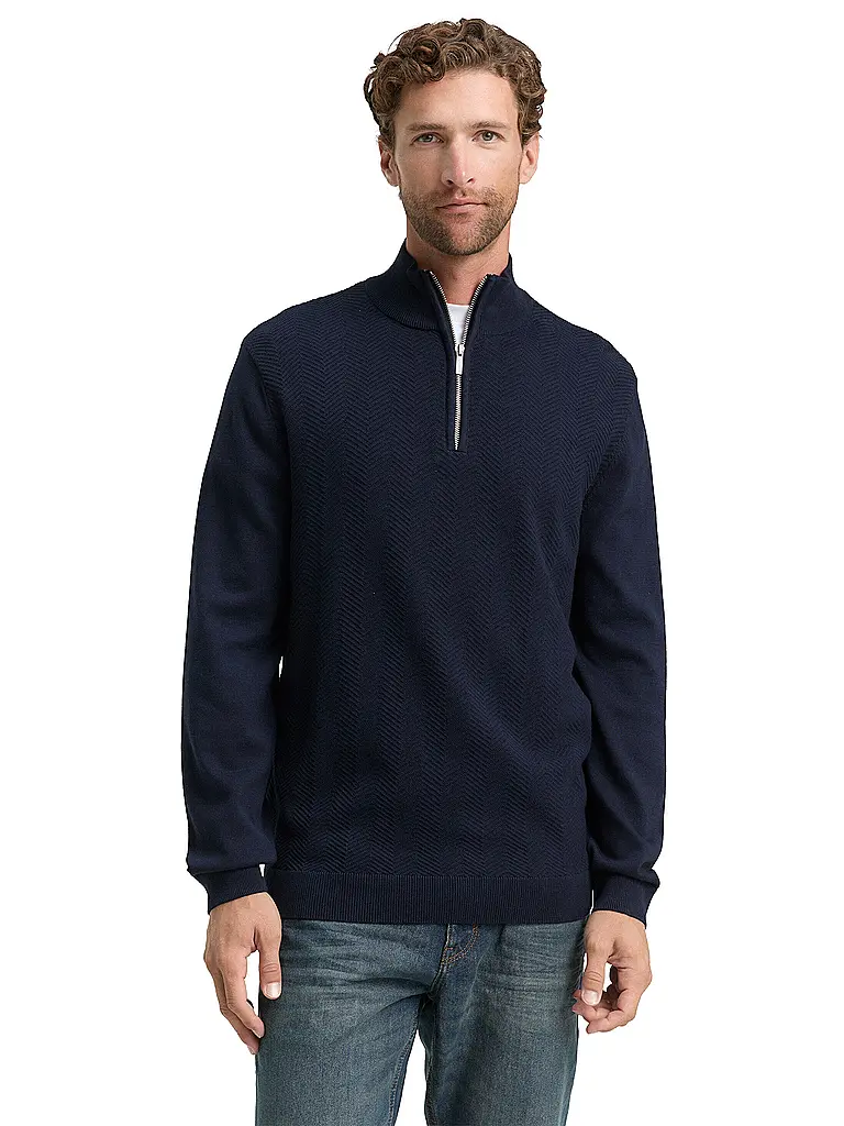 TOM TAILOR | Troyer Pullover | Azul