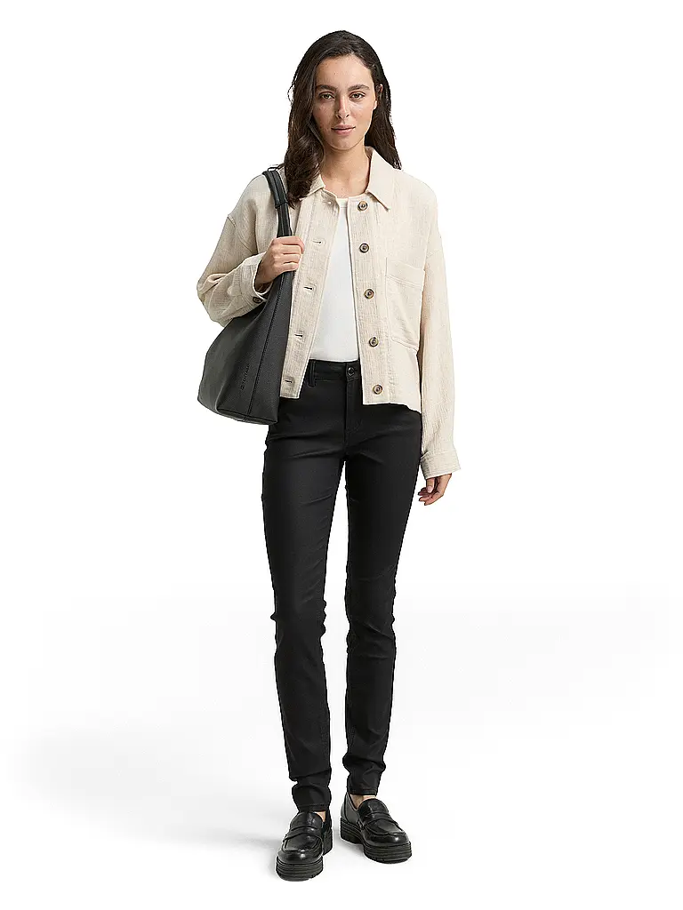 TOM TAILOR | Vaqueros Skinny Fit TTLUCIE | Negro