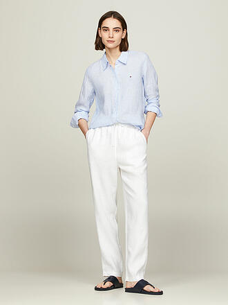 TOMMY HILFIGER | Pantalones de lino corte jogging