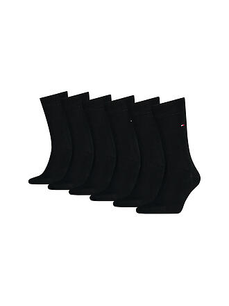 TOMMY HILFIGER | Calcetines Paquete de 6 Negro