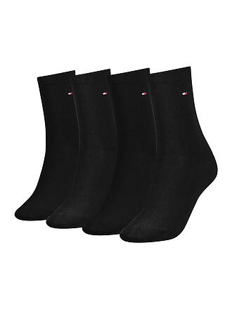 TOMMY HILFIGER | Calcetines Pkg. de 4 Black