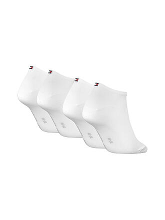 TOMMY HILFIGER | Calcetines de deporte paquete de 4 blanco