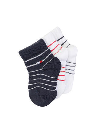TOMMY HILFIGER | Calcetines de bebé para niña, paquete de 3, tommy original