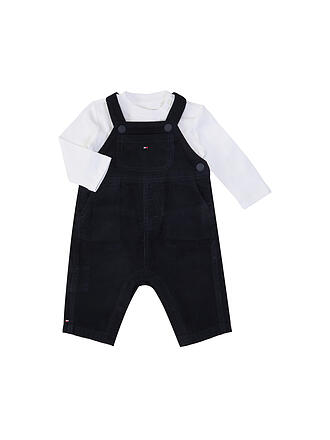 TOMMY HILFIGER | Conjunto de bebé de 2 piezas: camiseta de manga larga y peto
