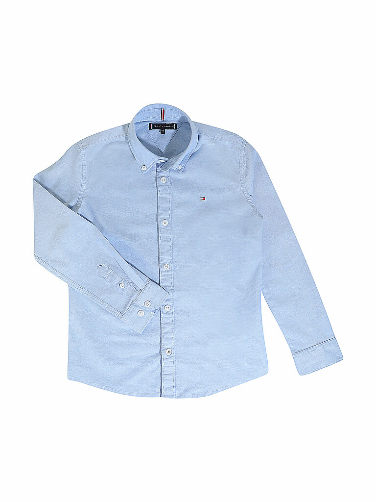 Tommy Hilfiger Camisa de niño azul claro