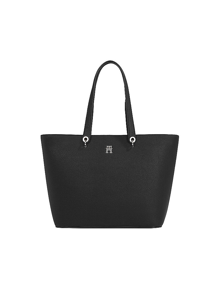 Bolso - Shopper TH EMBLEM negro
