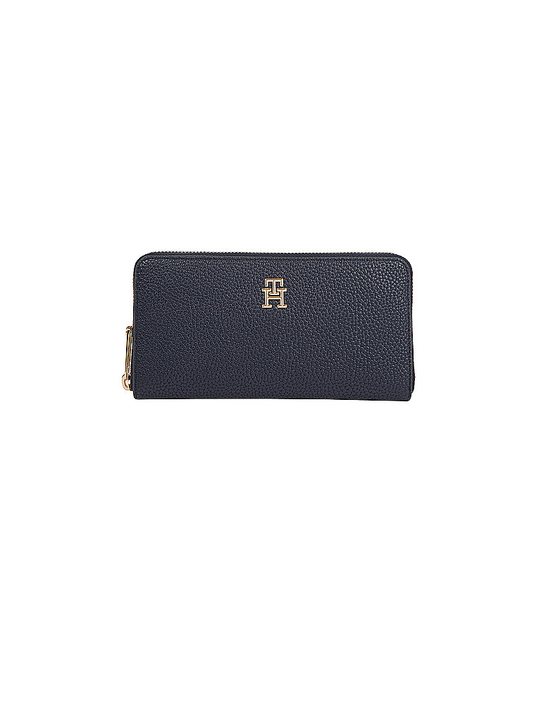 Tommy Hilfiger Monedero TH EMBLEM Large azul oscuro