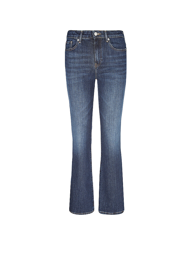 Jeans de corte acampanado azul 25/L28