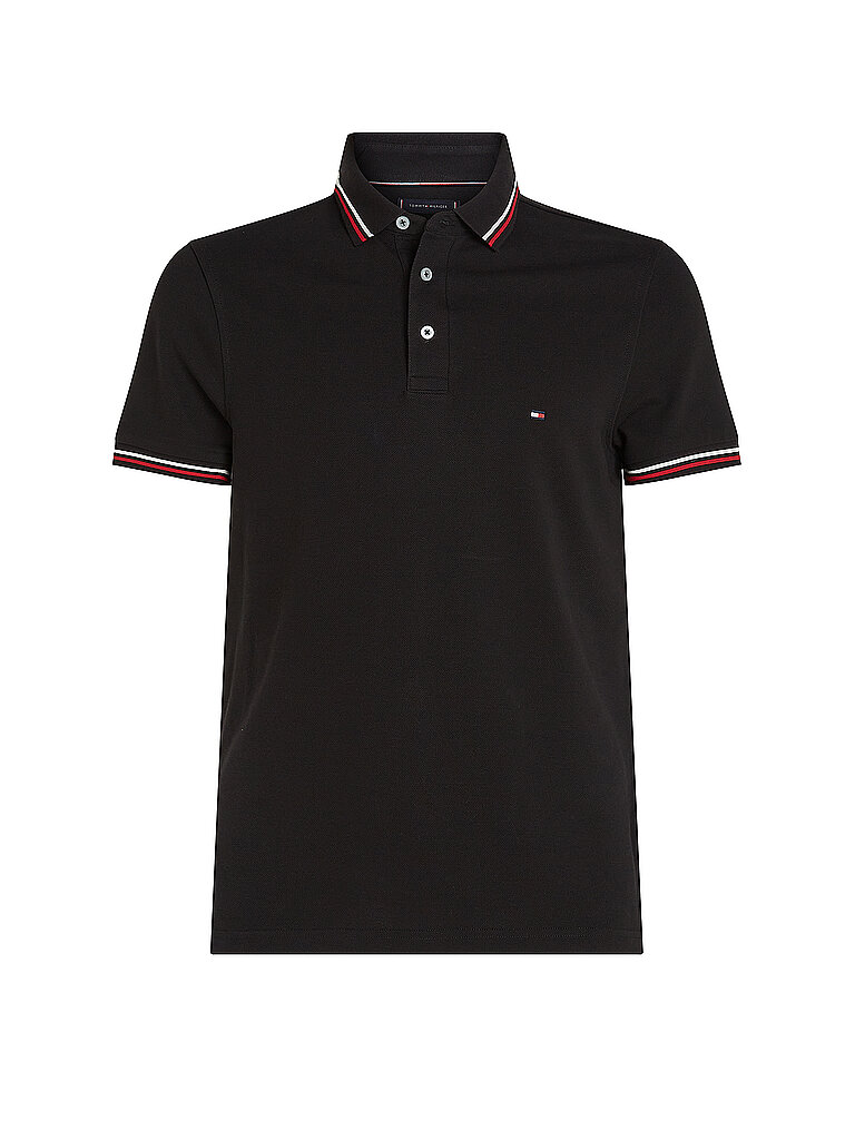 Polo Slim Fit negro L