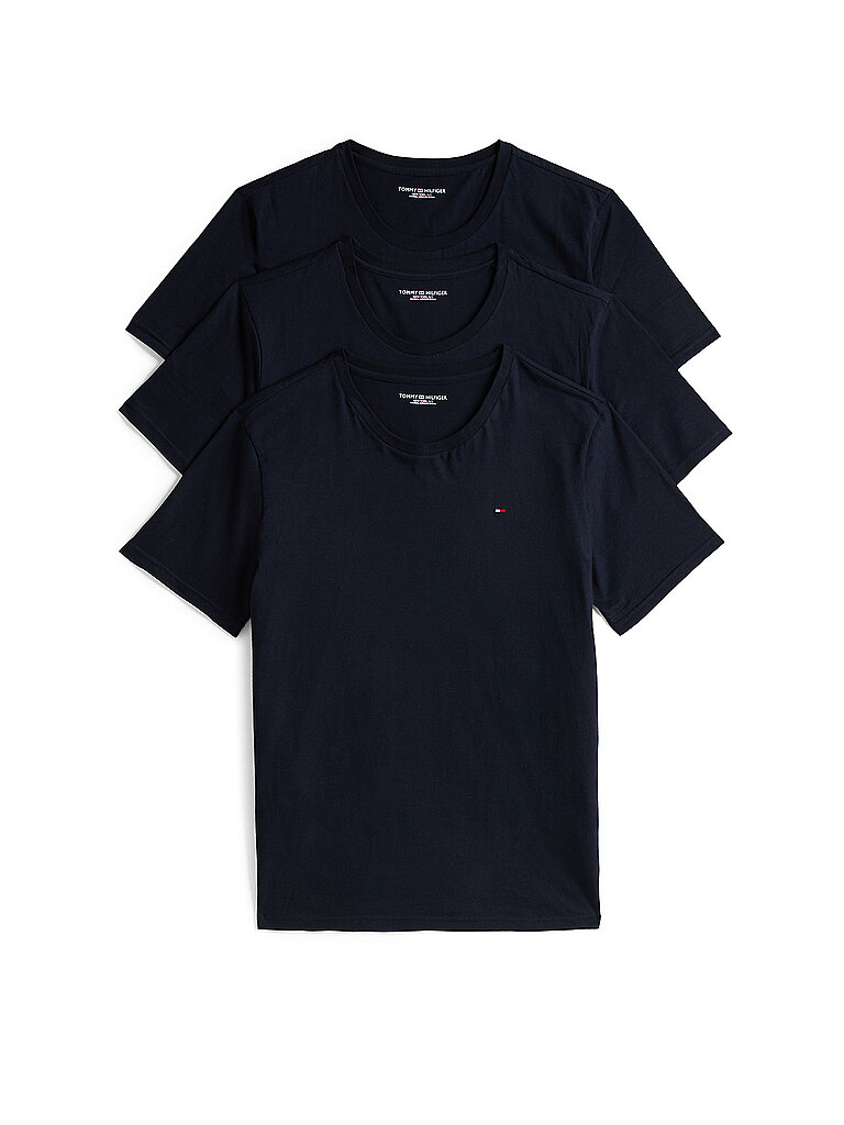 Paquete de 3 camisetas negro L