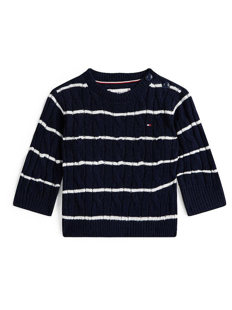 Tommy Hilfiger Cárdigan de bebé azul oscuro