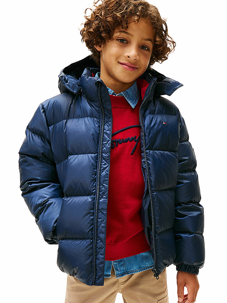 Tommy Hilfiger Chaqueta de niño azul oscuro