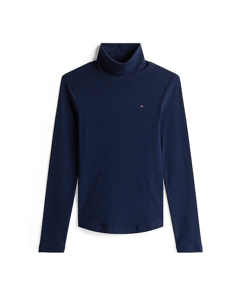 Rollkragenpullover azul oscuro S
