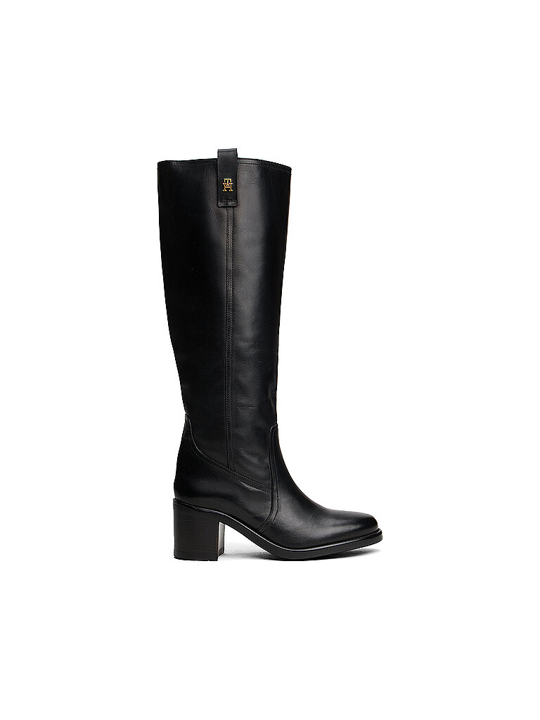 Botas de cuero negro 41