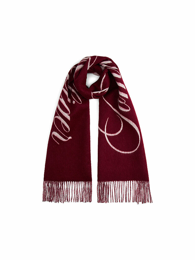 Tommy Hilfiger Bufanda rojo oscuro