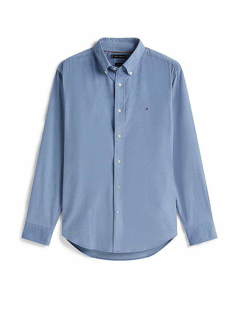 Camisa de corte regular azul XXXL