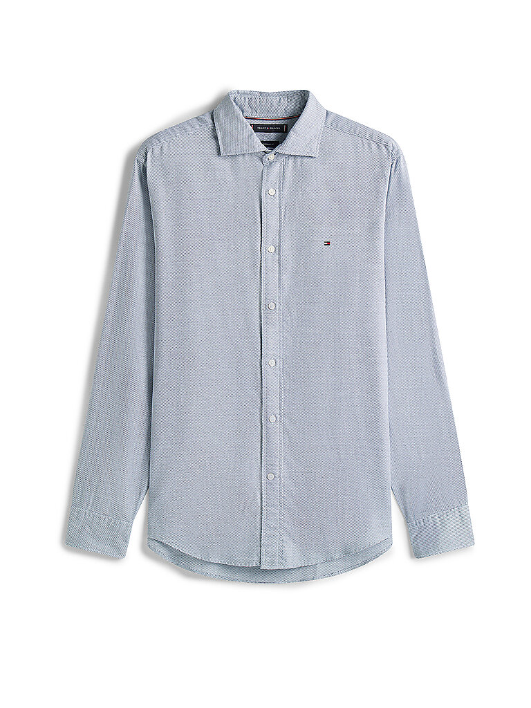 Camisa de corte regular azul S