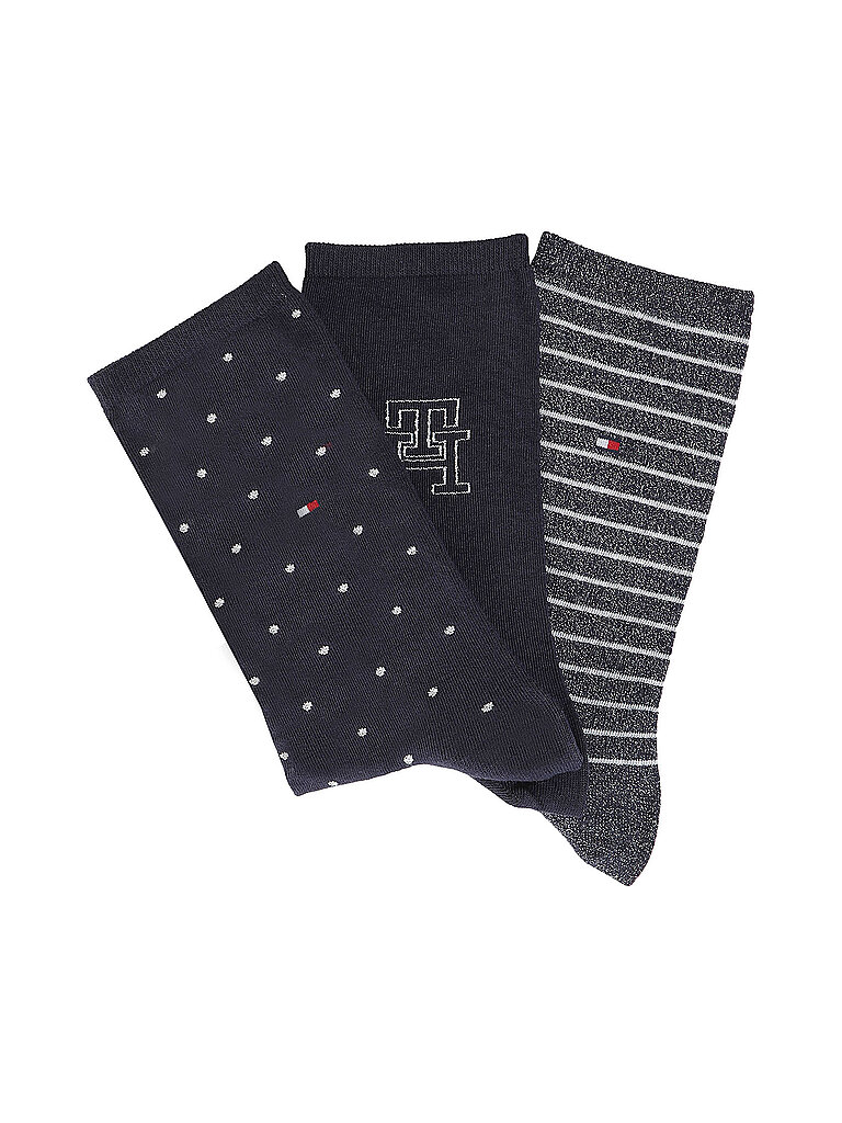 Set de regalo de calcetines, paquete de 3, azul marino azul oscuro 39-42